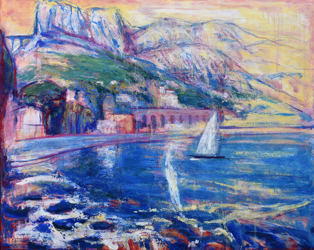«Le retour de l'Ulysse», huile sur toile, 140x120 cm, 2026