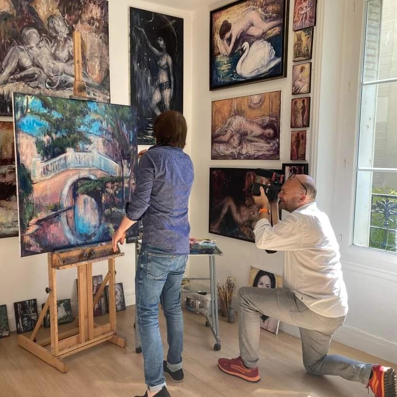 Le tournage de court metrage par Jean Queyrat