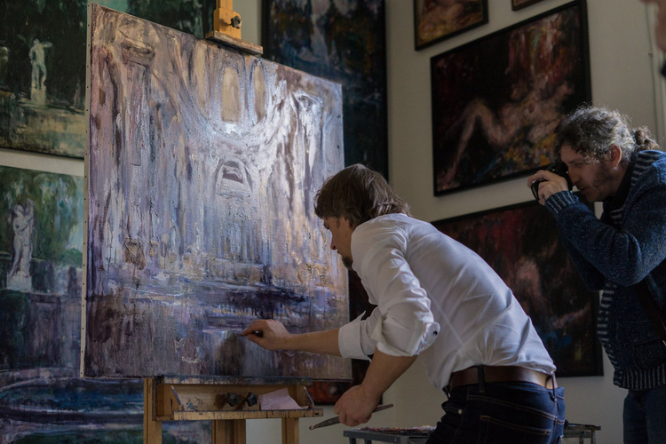 L'Alliance française visite l'atelier