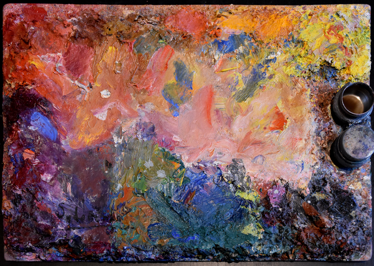 La palette de Misha Sydorenko